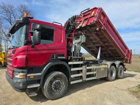 SCANIA P360 4X4 /2 SKLAPAC / RUKA / EURO 5 - 7