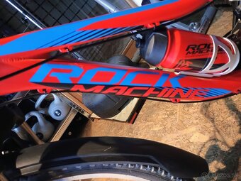 juniorský bicykel ROCK MACHINE 24" Surge 24 red/blue/black - 7