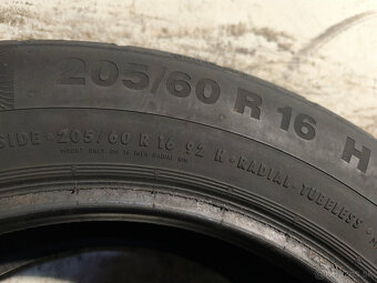 205/60 R16 Letné pneumatiky Continental 4 kusy - 7