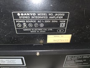 Sanyo HiFi set JA2003/JT2003LP - 7