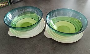 TUPPERWARE - Elegancia 2 poháre, 6 misiek, lekno - 7