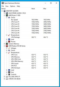 Herný PC,Ryzen 5 1600,R9 380 4GB,16GB RAM,M.2,SSD - 7