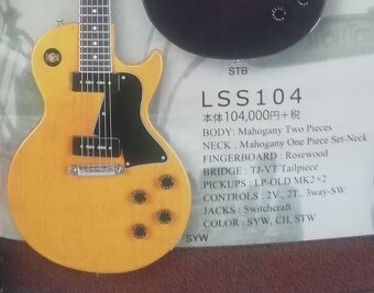 Tokai Love Rock LSS 104 SYW - 7