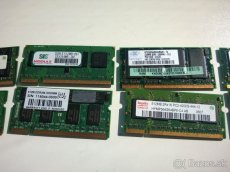 Pamäte RAM 256, 512 MB, 1 GB pre notebooky - 7