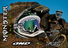 Limited Edition Monster Energy Helmet One Industries - 7