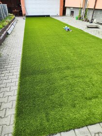 VÝPRODEJ umělý trávník výška 35mm za krásnou cenu 12€/1m² - 7