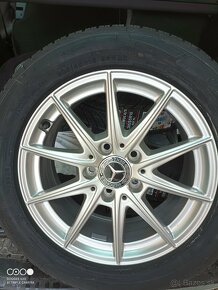 Alu disky 5x112 r16 + NOVĚ celoročné pneu - 7