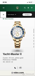 Rolex Yacht- Master II Zlato - 7