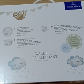 Villeroy&Boch Detská jedálenská súprava Walk like an Elephan - 7