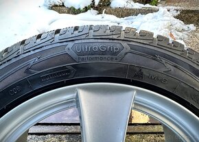 ALU disky DEZENT 5x108 R17 215/55 R17 zimné GOOD YEAR - 7