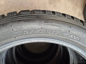 225/45 r17 zimné 2 ks HANKOOK dezén 6,9 mm DOT2022 - 7