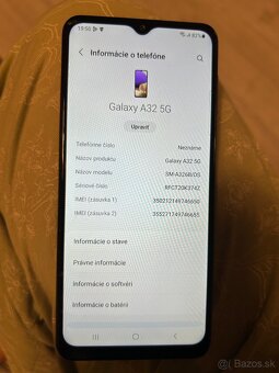 Predám Samsung A32 5G – Top stav - 7