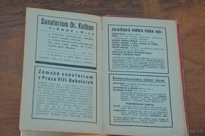 Predám knihu kalendár čskoslovenského lekara 1935 - 7