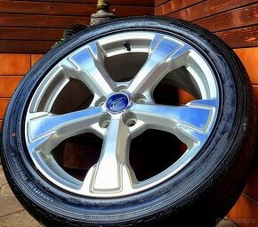 alu R18 5x108, pneu 235/45, orig. Ford, ako NOVÉ - 7