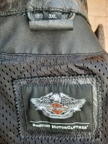 predám koženú original HARLEY DAVIDSON bundu 3XL - 7