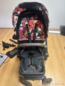 Cybex E-priam rose gold 2021 seatpack Spring blossom dark - 7