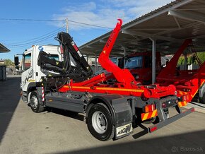 MERCEDES-BENZ ATEGO 1222 HÁKOVÝ NOSIČ HYDRAULICKÁ RUKA HIAB - 7