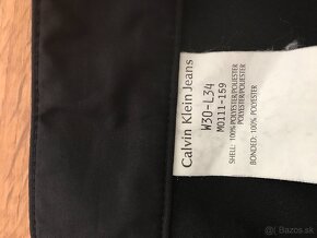 NOVÉ CALVIN KLEIN black damske nohavice w30/l34 - 7