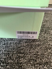 Off-White Vulcanized Sneaker White Lime Green (42) - 7