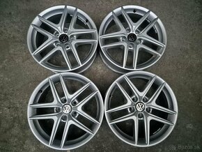 5x112 r17 ET28 x 6,5J elektróny originál AUDI + ŠKODA,VW,SEA - 7