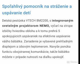 Detska pestunka s projektorom VTech BM2200 - 7