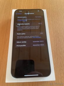 IPHONE 15 PRO MAX BIELY 256GB - 7