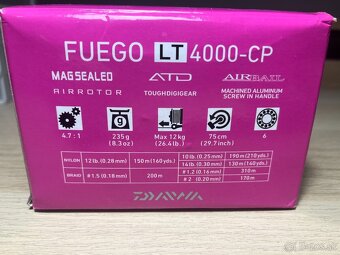 Daiwa Fuego 21' LT 4000-CP; LT 6000-H - 7