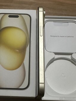 Predám Apple iPhone 15 128GB Žltá - 7