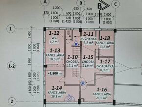 OFFICE - samostatné poschodie 134 m2 - 7