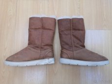 Trendy kožené čižmy UGG štýl - 7