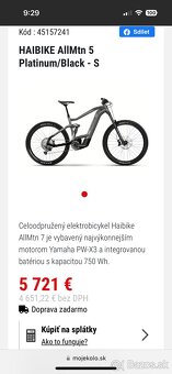 Haibike almnt 5 bosh 750wh - 7