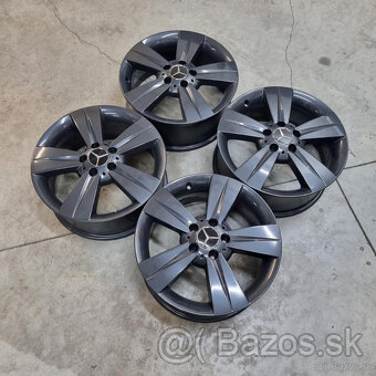 Hliníkové Mercedes disky 5x112 R17 ET56 - 7