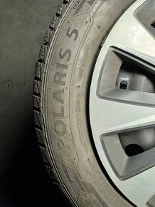 Zimná sada Škoda Fabia 185/60 R15 88T + plechové disky - 7