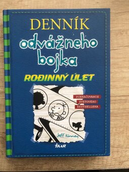 Predám sériu kníh denník odvážneho bojka - 7