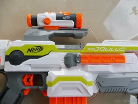 NERF Predám Pušku N-STRIKE MODULUS ECS-10 AUTOMATIC B1538 - 7