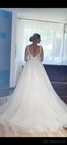 Jednoduché svadobné šaty - 7