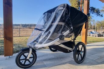 Predám kočík pre dvojičky, Thule Urban Glide 2 double - 7