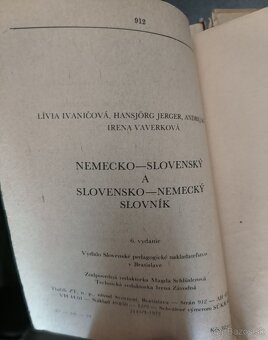 Slovníky - anglický, nemecký a taliansky - 7