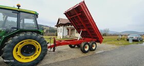 Tandemova vlecka za traktor - znacka Tim 8 Tona - 7