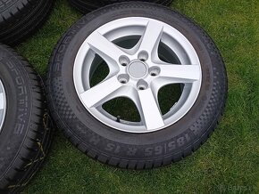 15" ALU 5x114,3 zn ENZO + letné 185/65 r15 8mm... TOP sada - 7