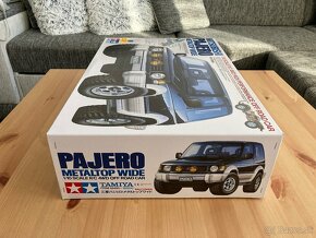 RARITA Neposkladaný Tamiya Mitsubishi Pajero 1/10 - 7