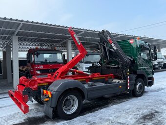 MERCEDES-BENZ ATEGO 1218 HÁKOVÝ NOSIČ HYDRAULICKÁ RUKA HIAB - 7