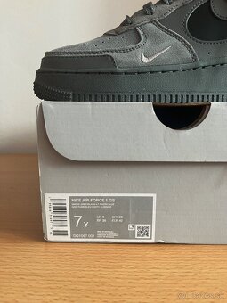 Nike Air Force 1 GS smoke grey EUR 40 - 7