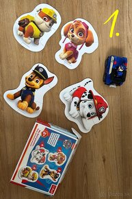 Predám paw patrola,baby chalanské puzzle a puzzle s číslami - 7