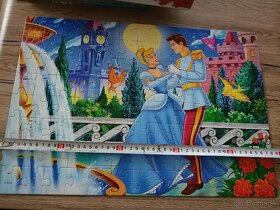 Puzzle Macko PU Disney a Popoluška - 7