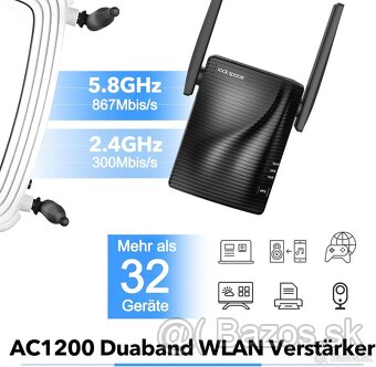 Wi-Fi repeater Rockspace 5GHz / 2,4 GHz - 7