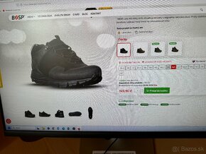 Predám Čierne Taras Low topánky Vibram Goretex - 7