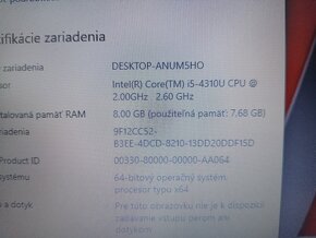 predám HP elitebook 840 G1 / 8gb ram / Intel core i5 / ssd - 7