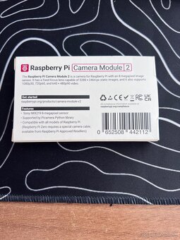 Raspberry PI 4 + camera module 2 - 7