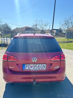 Wolkswagen Golf 7 Variant 1.6TDi BlueMotion Top STAV - 7